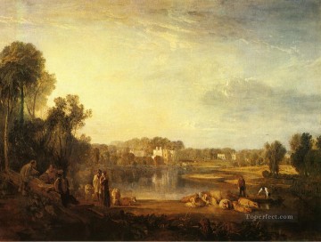 Turner Painting - Villa de los Papas en Twickenham Romántico Turner